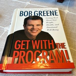 Get with the program by Bob Greene Hardback Book , like new